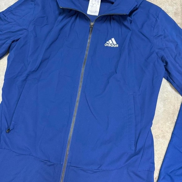 Adidas Climacool blue zip up training jacket Size S‎ - Picture 2 of 4
